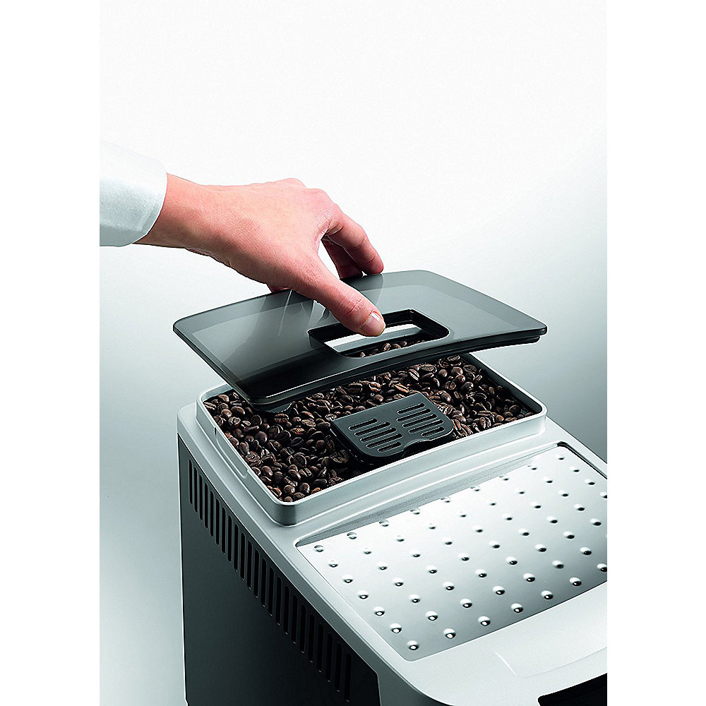DeLonghi ECAM 22.110.SB Kaffeevollautomat silber-schwarz