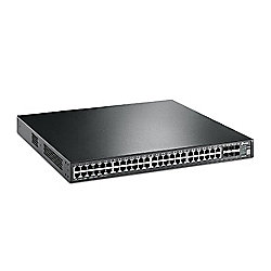 TP-LINK Stackable JetStream-52Port-Gbit-L3-Managed Switch mit 10Gbps-SFP+-Slots