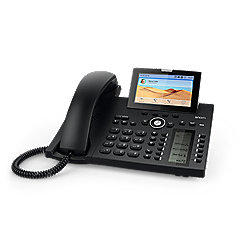 Snom D385 VoIP Telefon schwarz