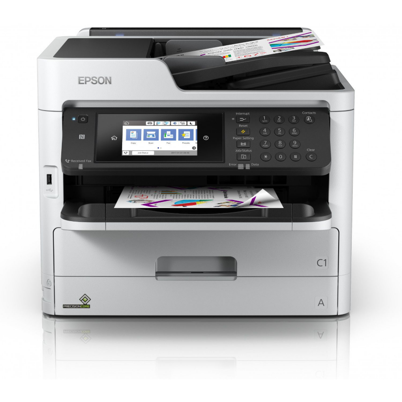 Epson  WorkForce Pro WF-C5790DWF BAM Multifunktionsdrucker Scanner Kopierer Fax | 08715946653341