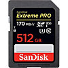 SanDisk Extreme Pro 512 GB SDXC Speicherkarte (bis 170 MB/s, Class 10, U3, V30)
