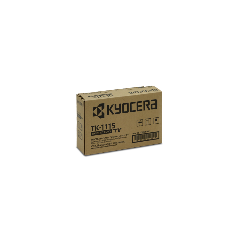 Kyocera  TK-1115 / 1T02M50NL1 Toner Schwarz für ca. 1.600 Seiten | 00632983053010