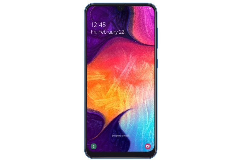 Samsung Galaxy A50 A505f Dual Sim Blue Android 9 0 Smartphone Mit