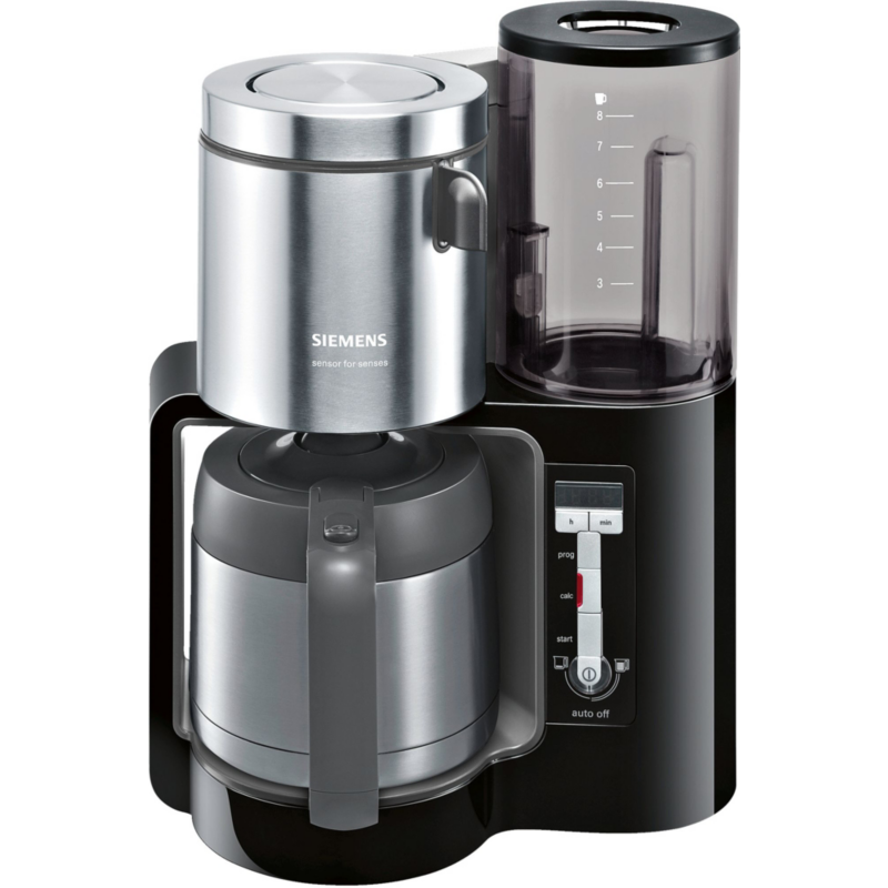 Siemens  TC 86503 Kaffeemaschine mit Thermokanne und Timer schwarz | 04242003535554