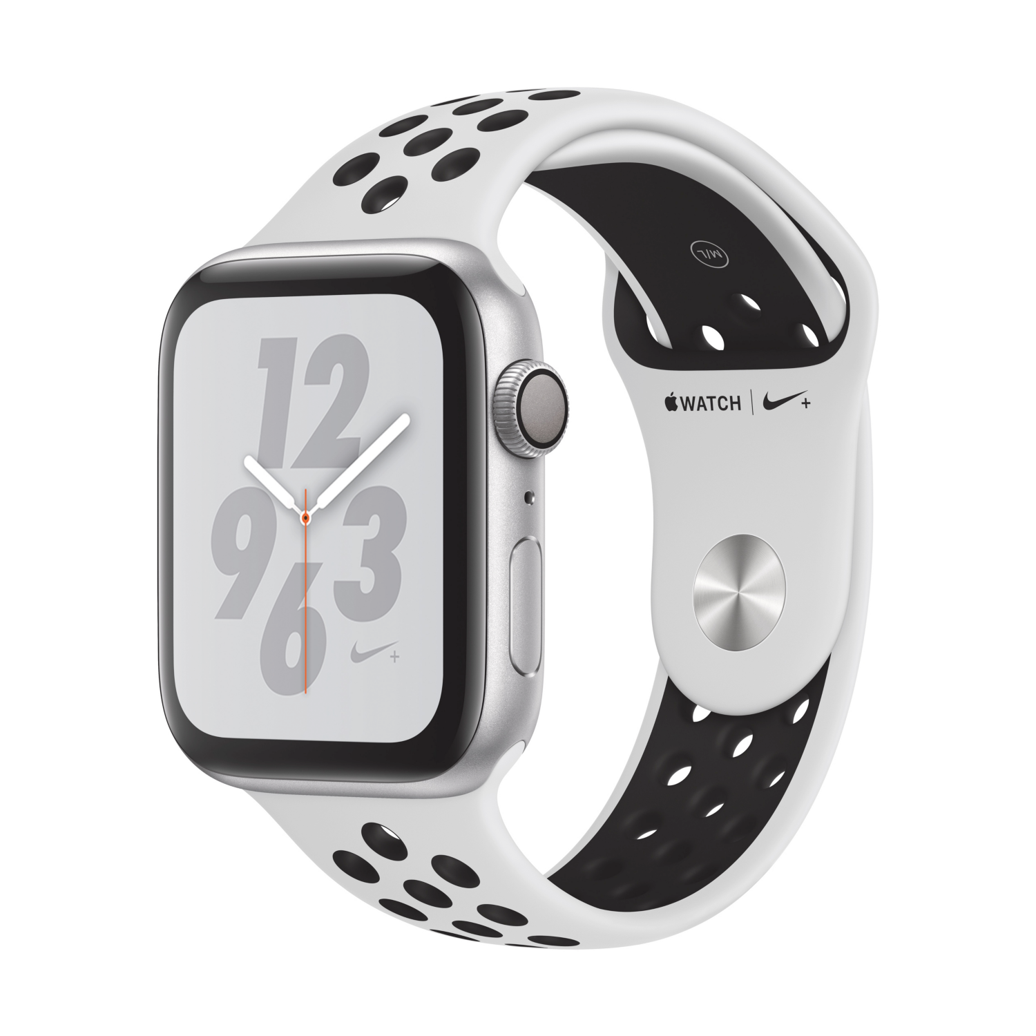 Apple Watch Nike+ GPS 44mm Aluminiumgehäuse Silber Sportarmband Platinum Schwarz | eBay