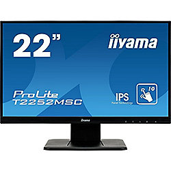 iiyama ProLite T2252MSC-B1 54,6cm (21,5&quot;) 10-Punkt Multitouch-Monitor FullHD IPS