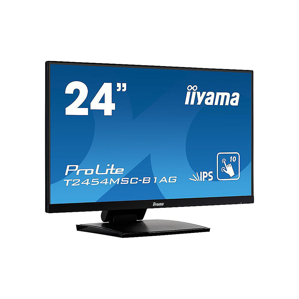 iiyama ProLite T2454MSC-B1AG 60,5cm (24") 10-Punkt Multitouch-Monitor FullHD IPS