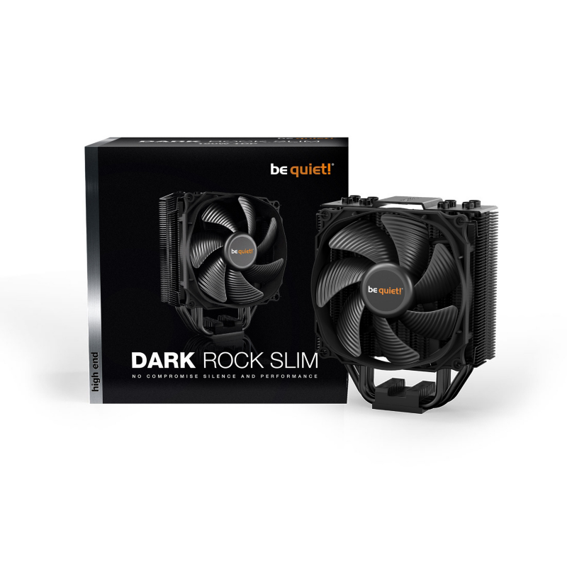 be quiet!  Dark Rock Slim CPU Kühler für Intel und AMD Prozessoren | 04260052187319