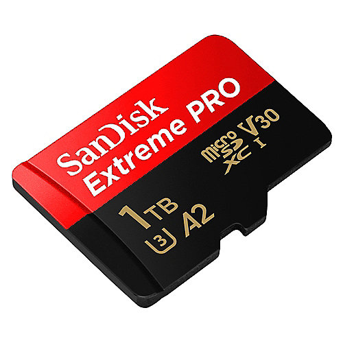 SanDisk Extreme PRO 1 TB microSDXC Speicherkarte bis 170MB/s, C10, U3, V30, A2