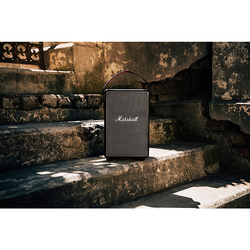 Marshall Tufton Tragbarer Bluetooth Lautsprecher schwarz