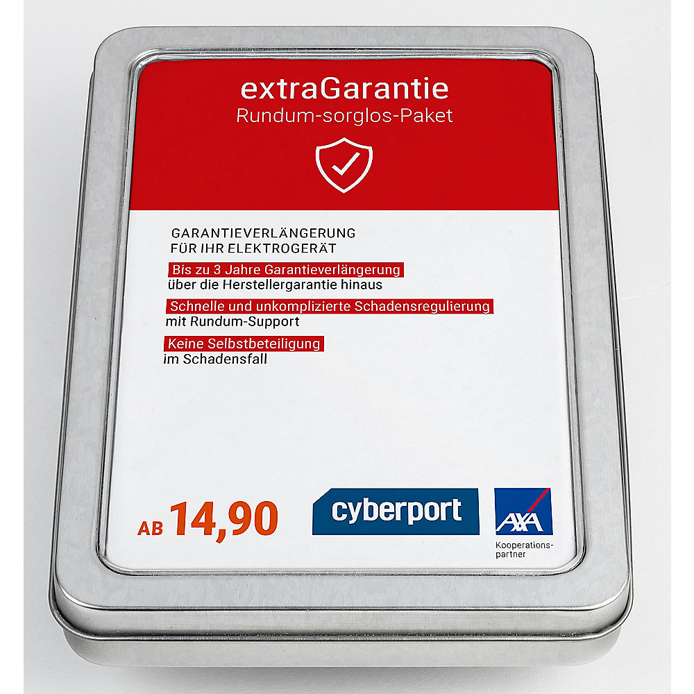 Cyberport extraGarantie 12 Monate Garantieverlängerung (1.000 bis 1.500 Euro)