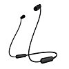 Sony WI-C200 Bluetooth In Ear Kopfhörer Voice Assistant Neckband magnet. schwarz
