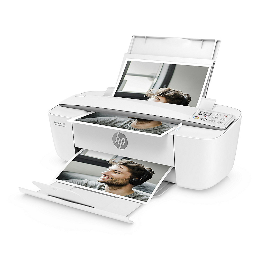 HP DeskJet 3750 Tintenstrahl-Multifunktionsdrucker Scanner Kopierer WLAN