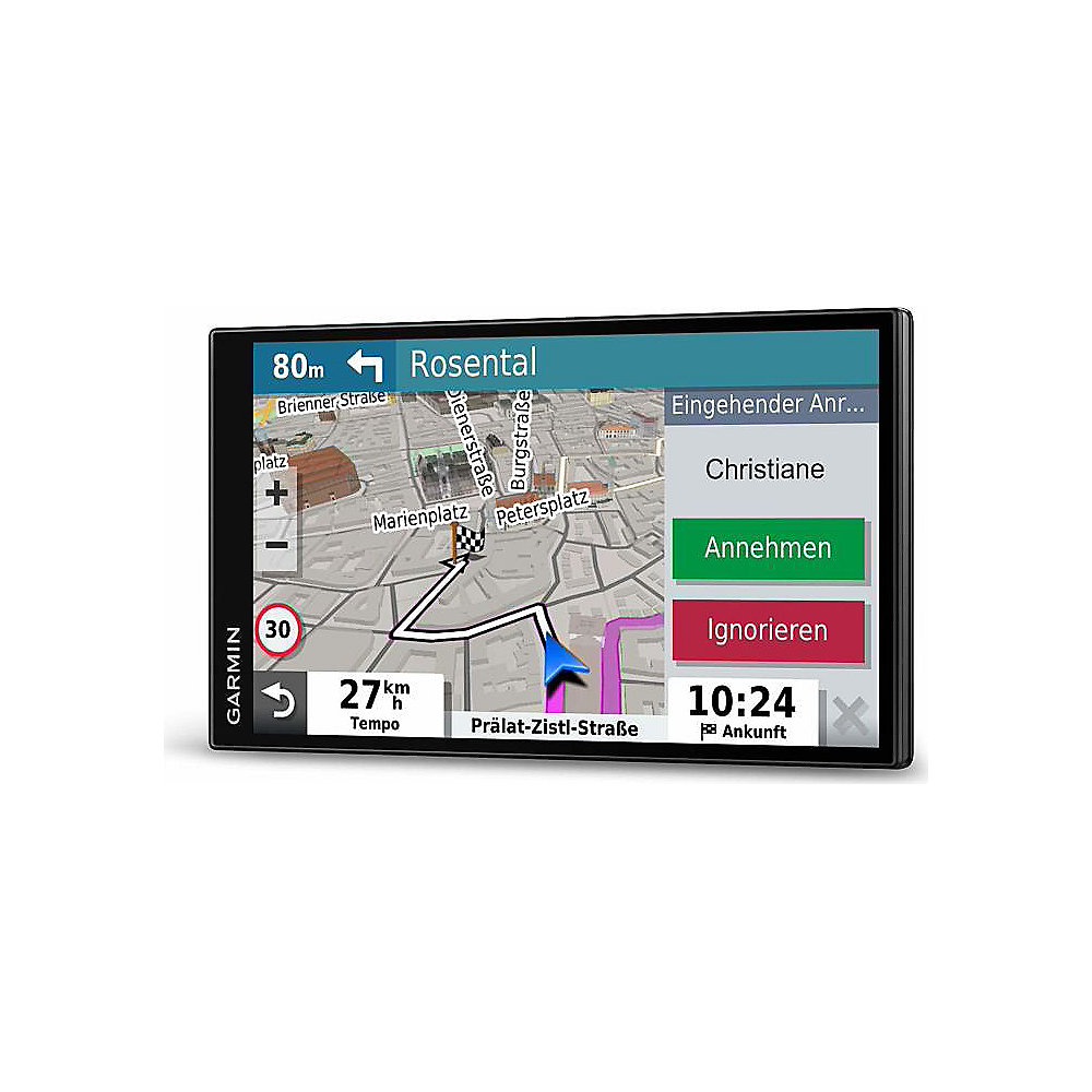 Garmin DriveSmart 65 MT-S EU Europa 7" Navigationsgerät mit Amazon ALEXA Schwarz