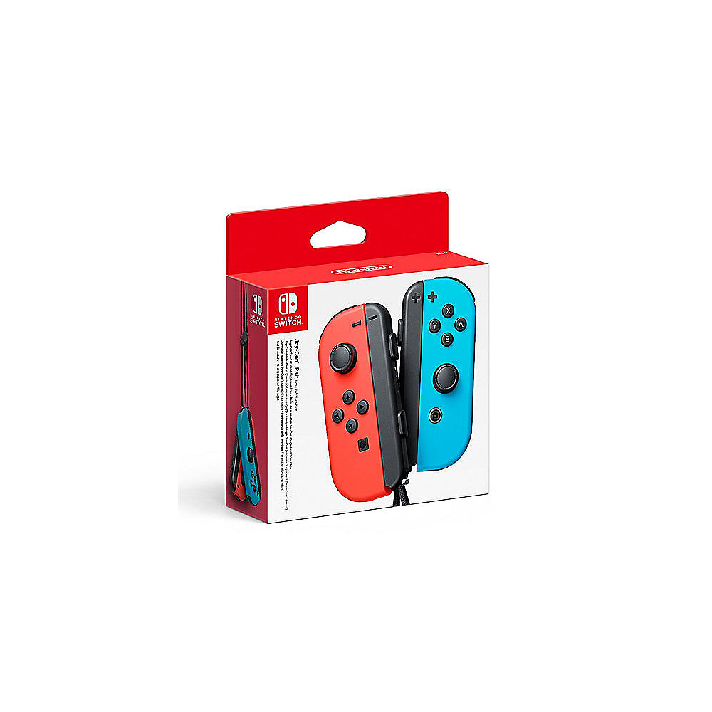 Nintendo Switch Controller Joy-Con 2er neon rot