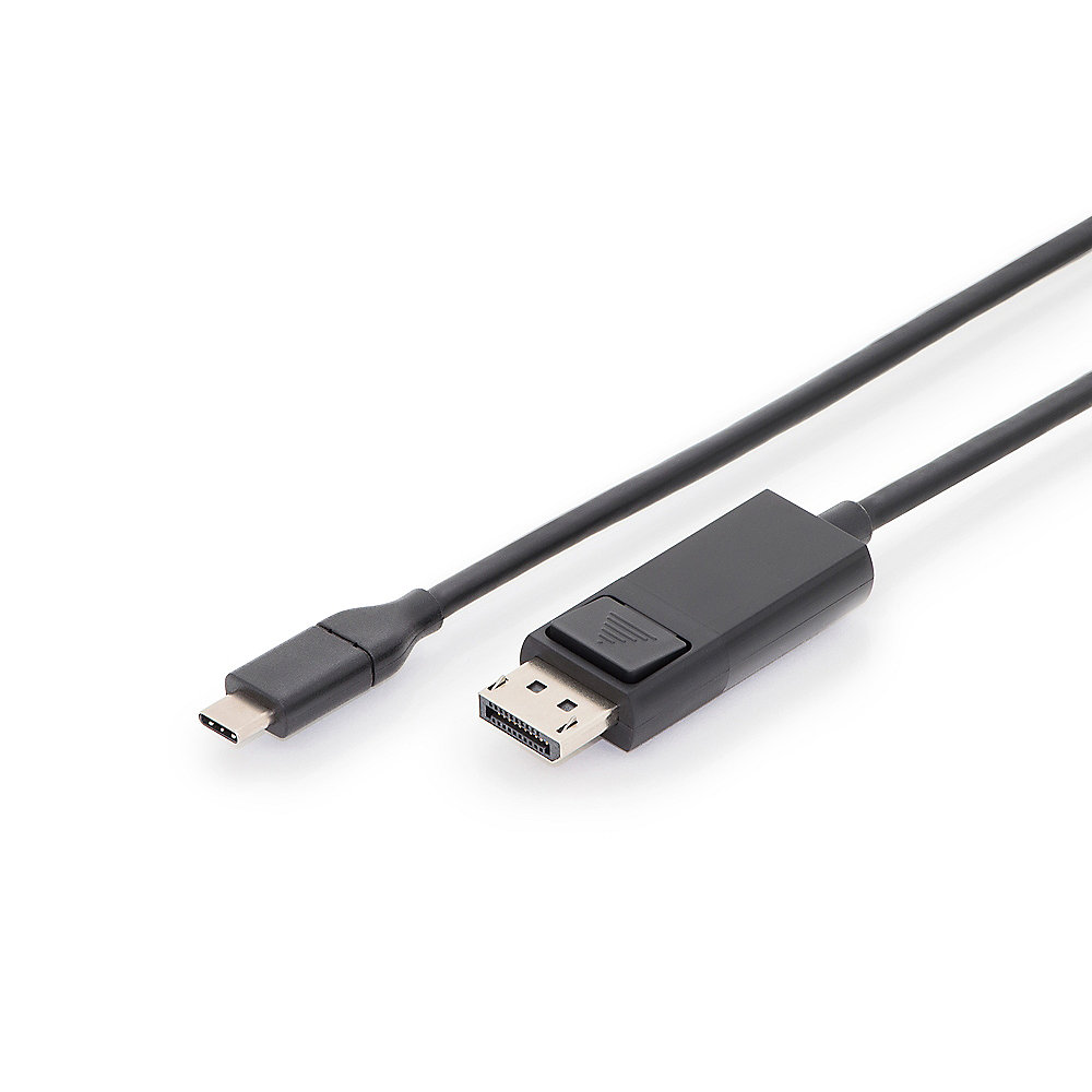DIGITUS USB Type-C™ Gen 2 Adapter- / Konverterkabel, Type-C™ auf DP 2,0m