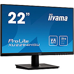 iiyama ProLite XU2294HSU-B1 54,6cm (22&quot;) FHD Office-Monitor VA HDMI/DP/VGA/USB