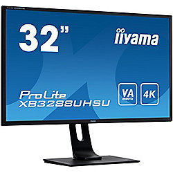 iiyama ProLite XB3288UHSU-B1 80cm (32&quot;) UHD Office-Monitor VA HDMI/DP/USB