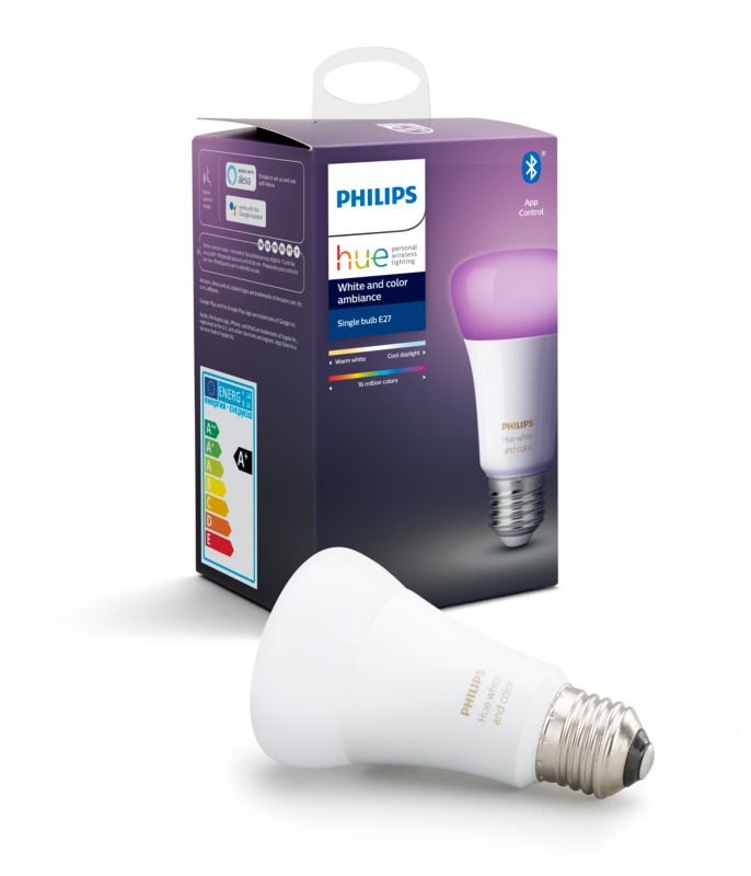 Philips Hue White And Color Ambiance E27 Led Lampe 9 W Bluetooth Cyberport 