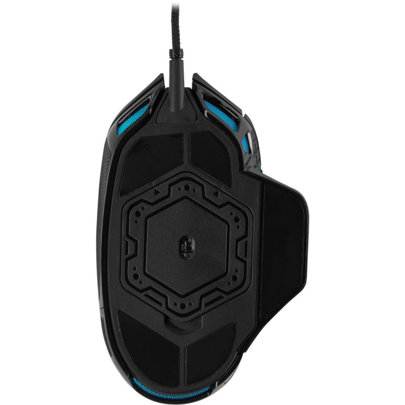 Corsair Nightsword Rgb Anpassbare Fps Moba Gaming Maus 18 000 Dpi Schwarz Cyberport