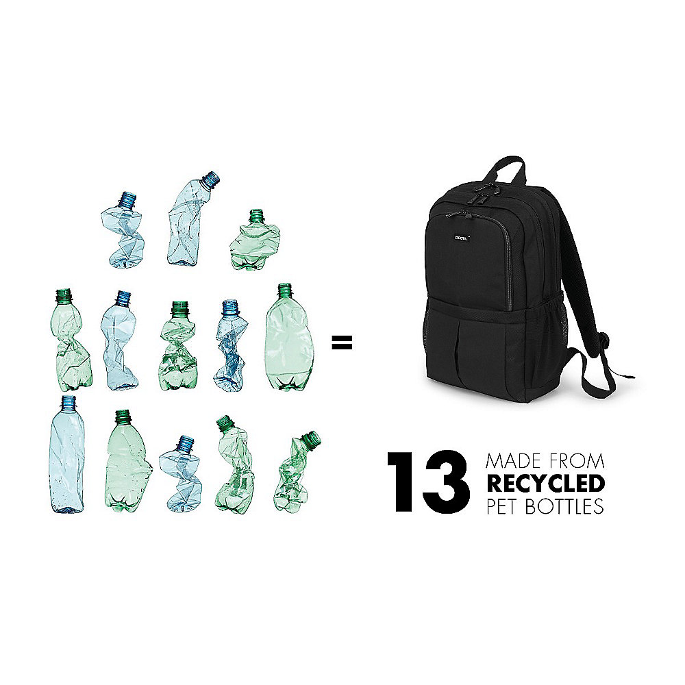 Dicota Eco Backpack SCALE 15-17.3 Notebookrucksack