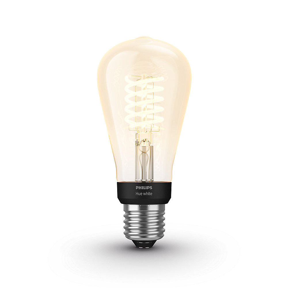 Philips Hue White E27 Filament ST64 LED Lampe 7 W Bluetooth