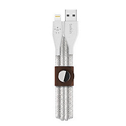 Belkin DuraTek Plus Lightning/USB-A Kabel, 1.2m, wei&szlig;