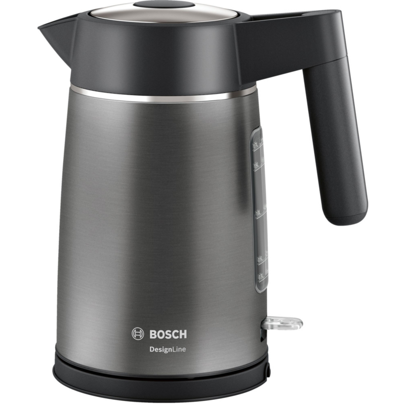 Bosch  TWK5P475 Wasserkocher, DesignLine, kabellos 1,7 l, 2.400W, schwarz | 04242005188307