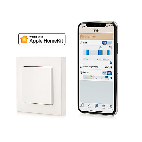 Eve Light Switch - smarter Lichtschalter für Apple Homekit