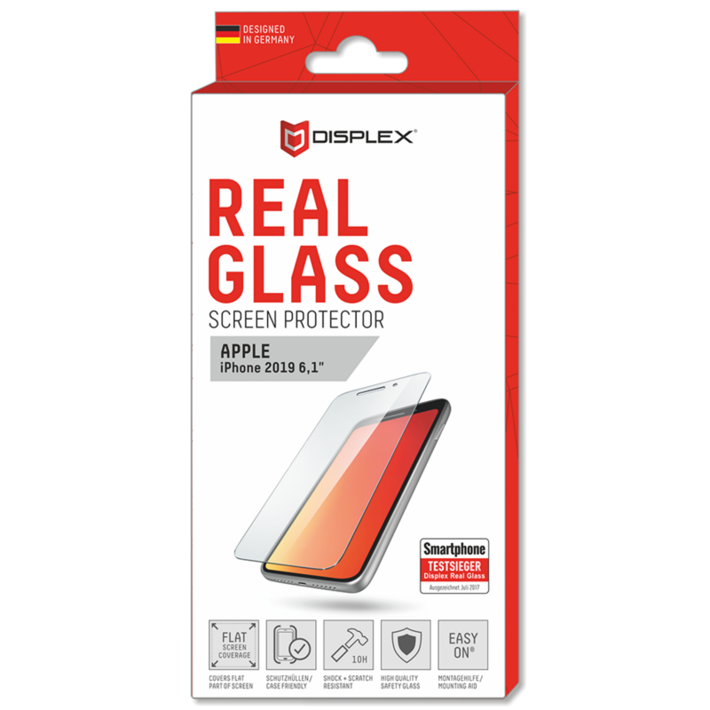 Displex  Displayschutz Real Glass for iPhone 11 clear | 04028778107192