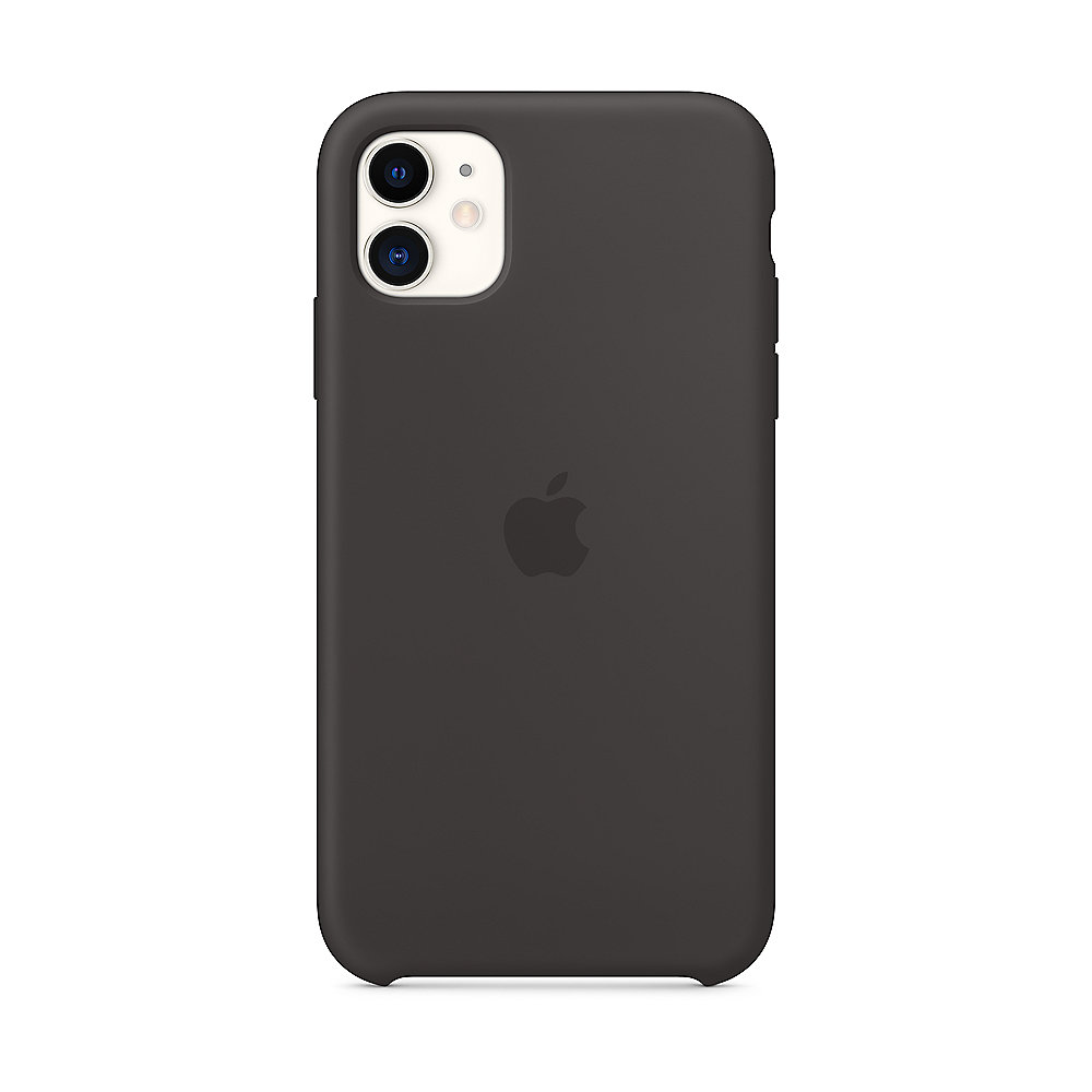 Apple Original iPhone 11 Silikon Case-Schwarz