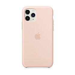 Apple Original iPhone 11 Pro Silikon Case-Sandrosa