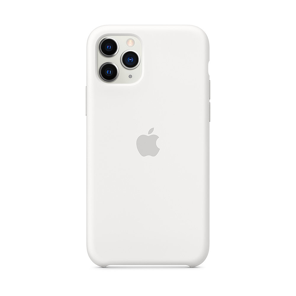 Apple Original iPhone 11 Pro Silikon Case-Weiß