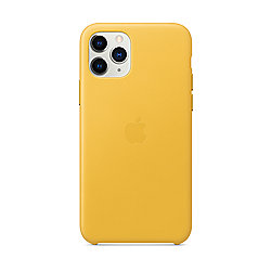 Apple Original iPhone 11 Pro Leder Case-Sonnengelb