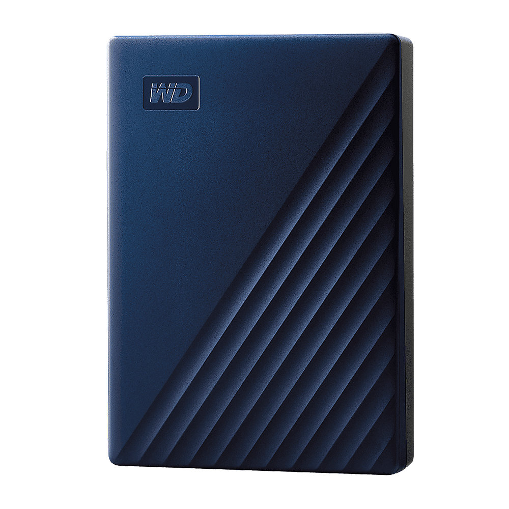 WD My Passport for Mac 4TB 2.5zoll USB 3.2 Gen 1 blau