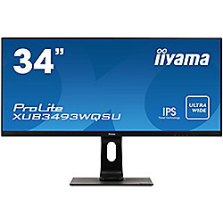 *iiyama ProLite XUB3490WQSU-B1 86,4 cm (34&quot;) 21:9 UWQHD HDMI/DP 5ms IPS
