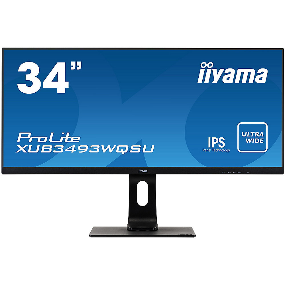 *iiyama ProLite XUB3490WQSU-B1 86,4 cm (34") 21:9 UWQHD HDMI/DP 5ms IPS