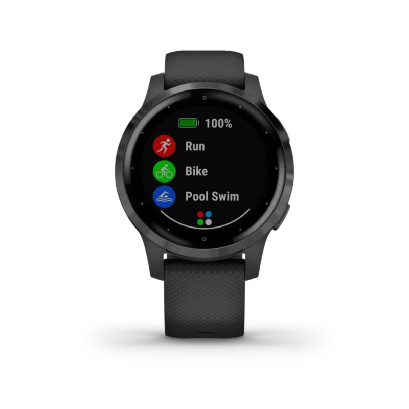 Garmin Vivoactive 4s Gps Fitness Smartwatch Schwarz Hf Messung Cyberport