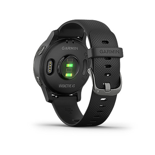 Garmin vivoactive 4s GPS-Fitness-Smartwatch schwarz HF-Messung