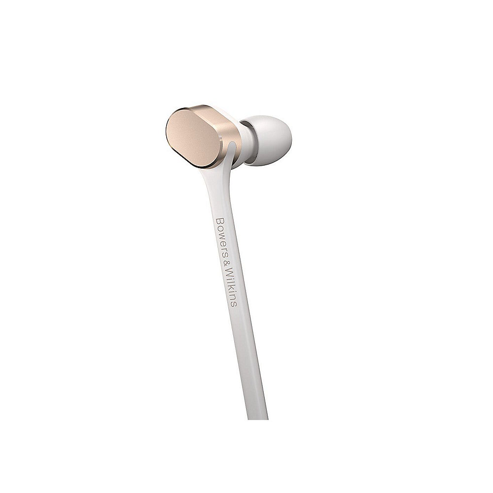 Bowers &amp; Wilkins PI3 In Ear Bluetooth-Kopfhörer magnetisch mit Neckband gold