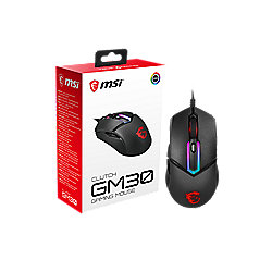 MSI Clutch GM30 Gaming Mouse Rot Wei&szlig;, USB