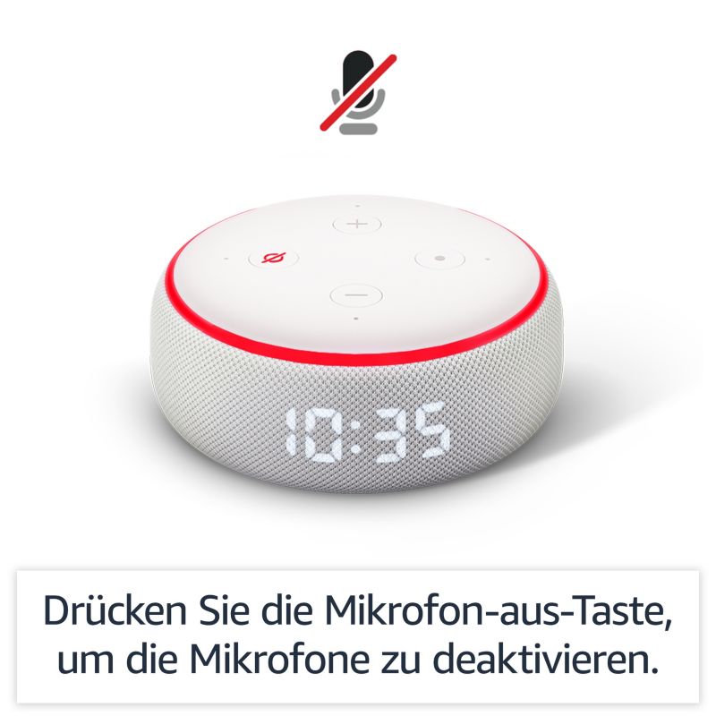 32+ Echo Dot Mit Uhr Schwarz PNG