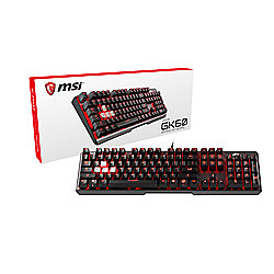 MSI Vigor GK60 CR DE Gaming Tastatur, RGB Beleuchtung