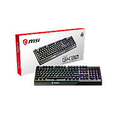 MSI Vigor GK30 DE Gaming Tastatur, RGB Beleuchtung