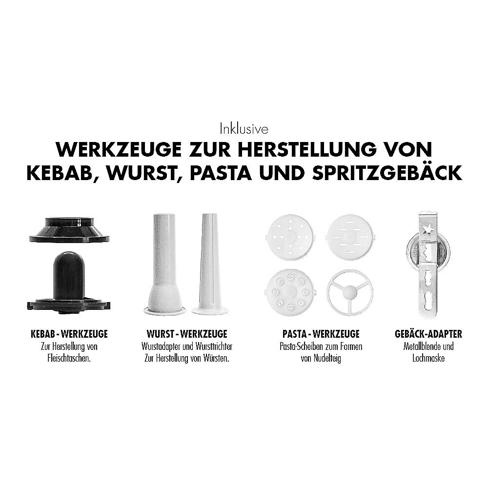 Gastroback 40977 Design Küchenmaschine Advanced Digital Edelstahl