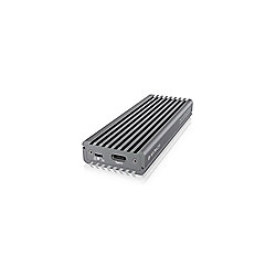 RaidSonic Icy Box IB-1817M-C31 M.2 PCIe SSD USB Type-C HDD Geh&auml;use M-Sockel