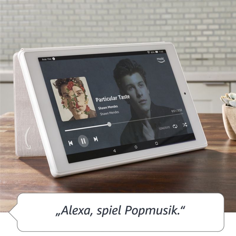 Amazon Fire Hd 10 Tablet Wifi 32 Gb Mit Spezialangeboten Weiss Cyberport