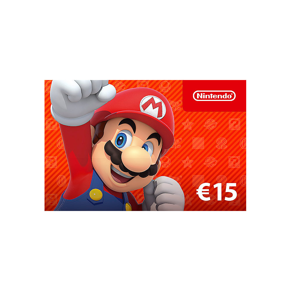 Nintendo eShop Geschenkkarte 15€