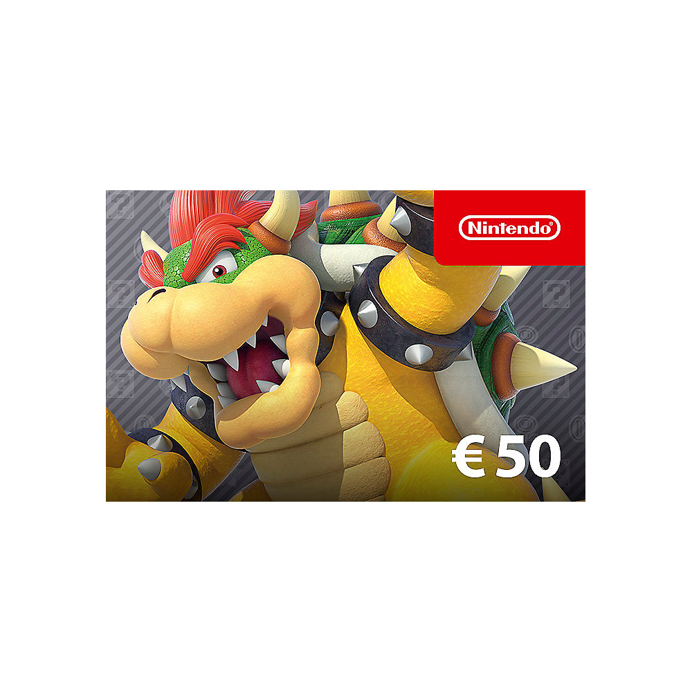Nintendo eShop Geschenkkarte 50€