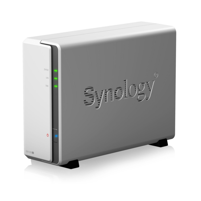 Synology  Diskstation DS120j NAS System 1-Bay inkl. 1x 12TB ST12000VN0008 | 04711174723744